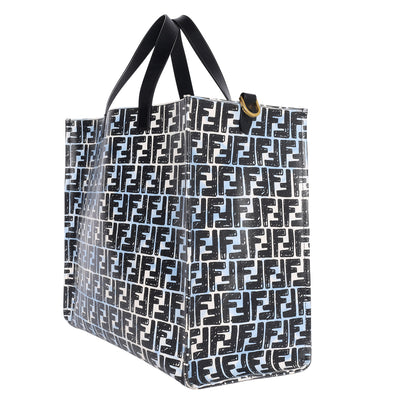 Joshua Vides Zucca Coated Canvas Cloudy Shopper Satchel