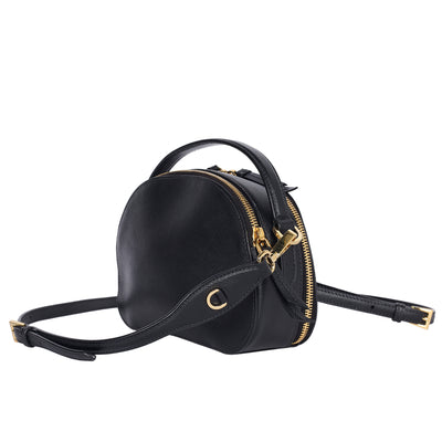 Saffiano Lux Odette Crossbody