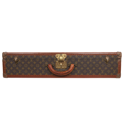 Monogram Alzer 80 Hard Case Trunk Weekend Travel Bag (Authentic Pre-Owned)