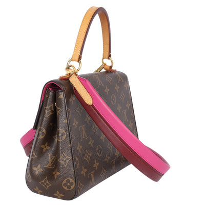 Monogram Cluny BB Bordeaux Fuchsia