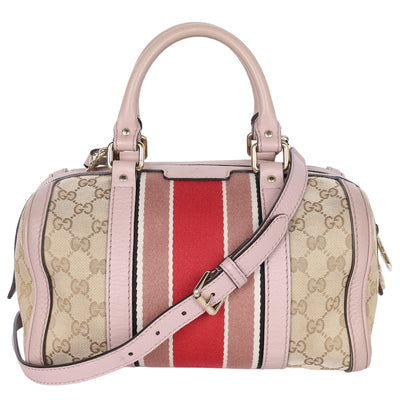 Monogram Selleria Vintage Web Boston Bag