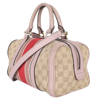 Monogram Selleria Vintage Web Boston Bag