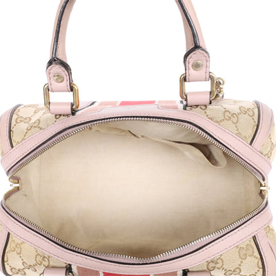 Monogram Selleria Vintage Web Boston Bag