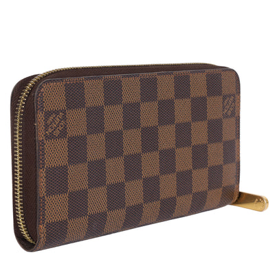 Damier Ebene Zippy Wallet