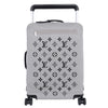 Knit Monogram Horizon Soft 55 Suitcase Roller Grey