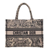 Book Tote Embroidered Canvas Medium