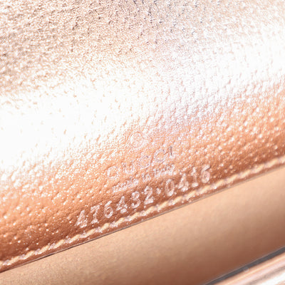 Metallic Calfskin Mini Dionysus Shoulder Bag