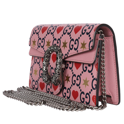 Calfskin Valentine's Day Exclusive Super Mini Dionysus Shoulder Bag