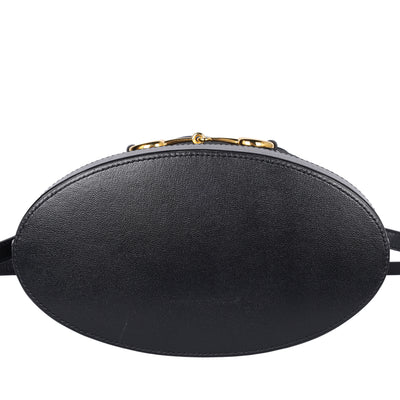 Azalea Sakai Calfskin Horsebit 1955 Drawstring Bucket Bag