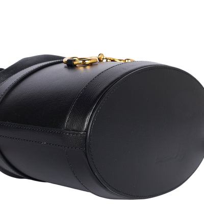 Azalea Sakai Calfskin Horsebit 1955 Drawstring Bucket Bag