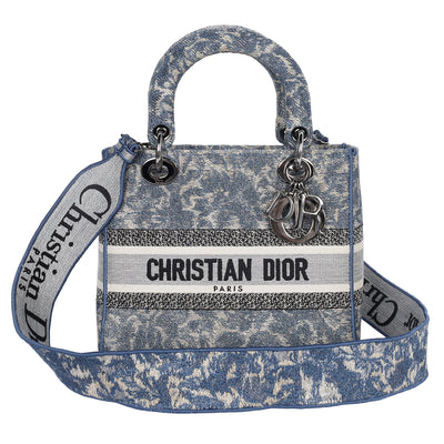 Canvas Embroidered Brocart Medium Lady D