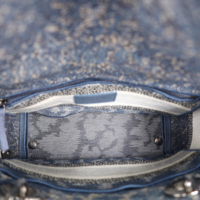 Canvas Embroidered Brocart Medium Lady D