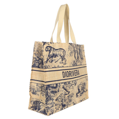Straw Dioriviera Tote