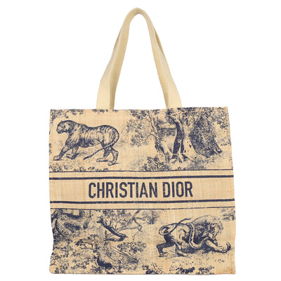 Straw Dioriviera Tote