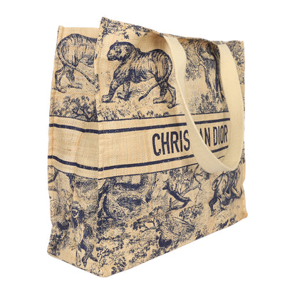 Straw Dioriviera Tote