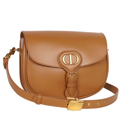 Box Calfskin Medium Bobby Flap