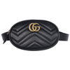 Matelasse GG Marmont Belt Bag 75 30 Black (Authentic Pre Loved)