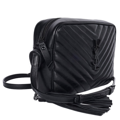 Calfskin Matelasse Monogram Monochrome Lou Camera Bag