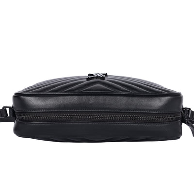 Calfskin Matelasse Monogram Monochrome Lou Camera Bag