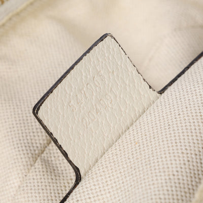GG Supreme Monogram Flora Web Small Ophidia Day Backpack White