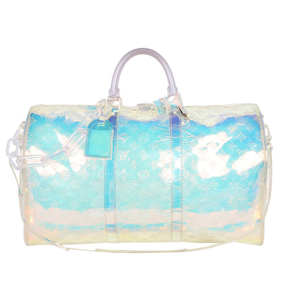 Keepall Bandouliere 50 Prism PVC Bag