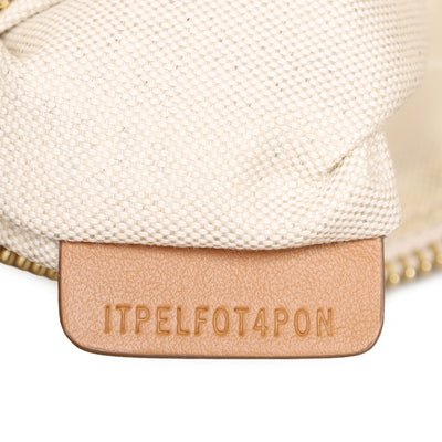Raffia Calfskin Leather Freya Tote