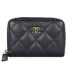 Classic Caviar Zip Coin Purse