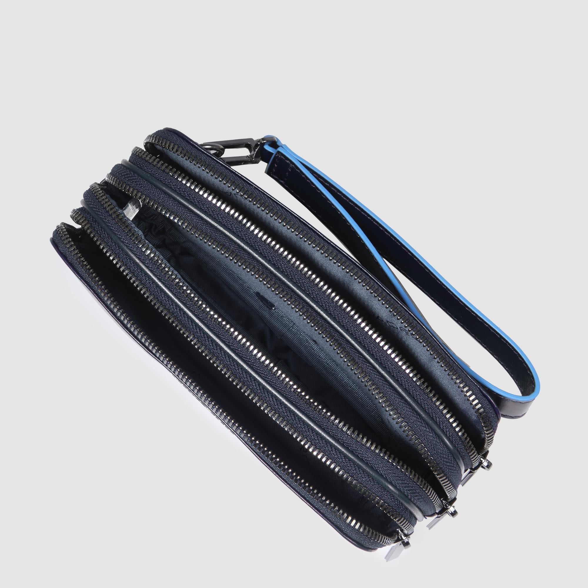 Men's clutch with three dividers