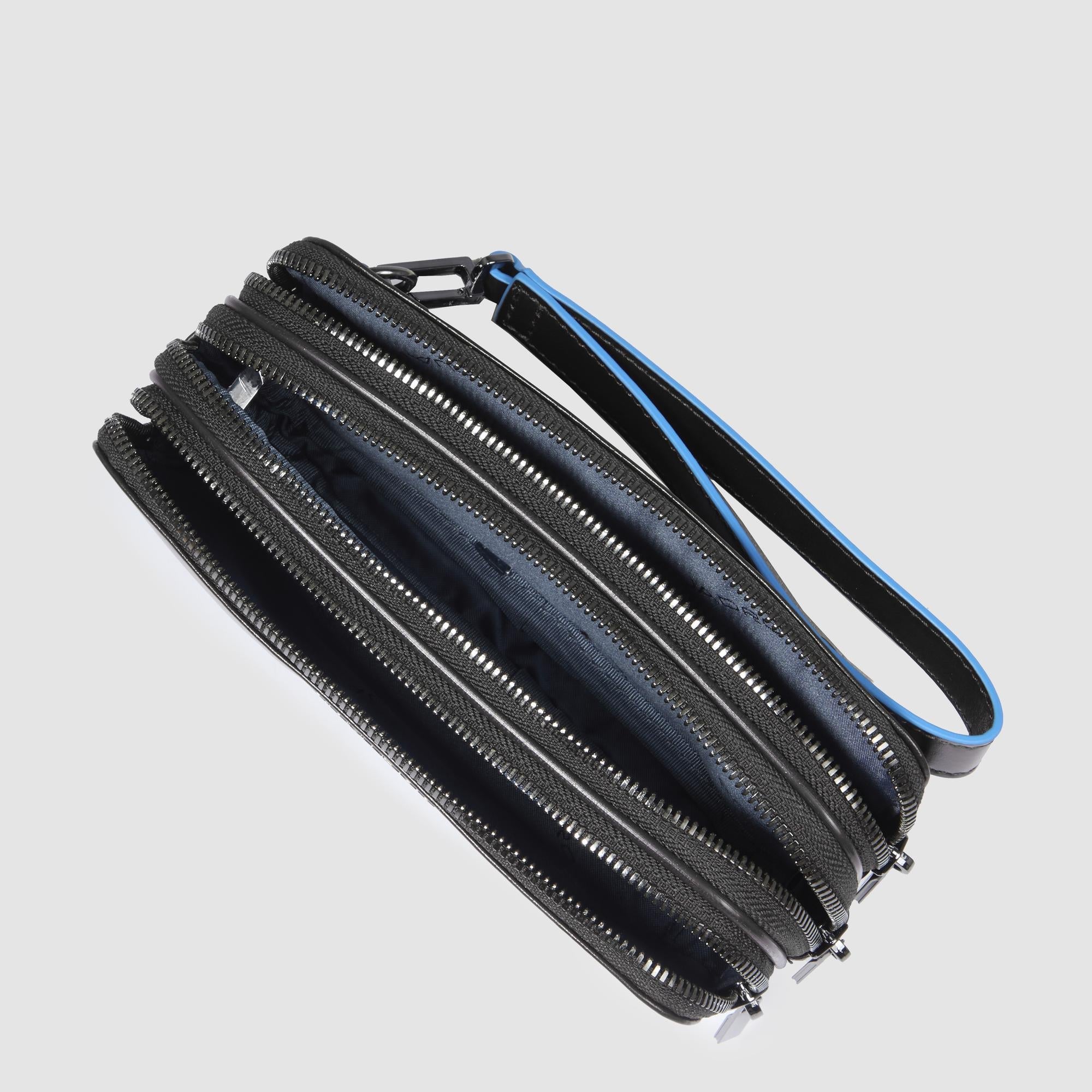 Men's clutch with three dividers