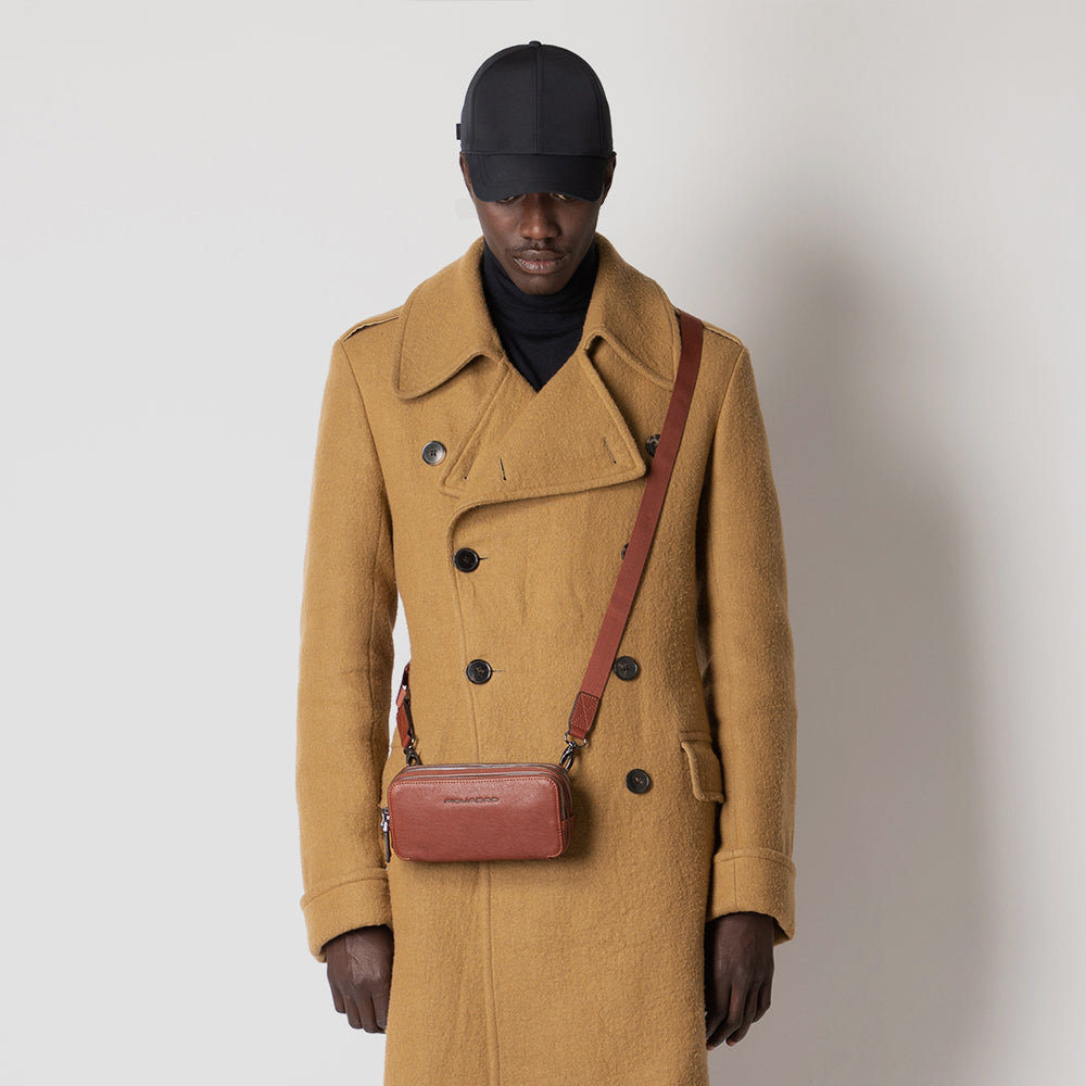 Men's clutch with three dividers