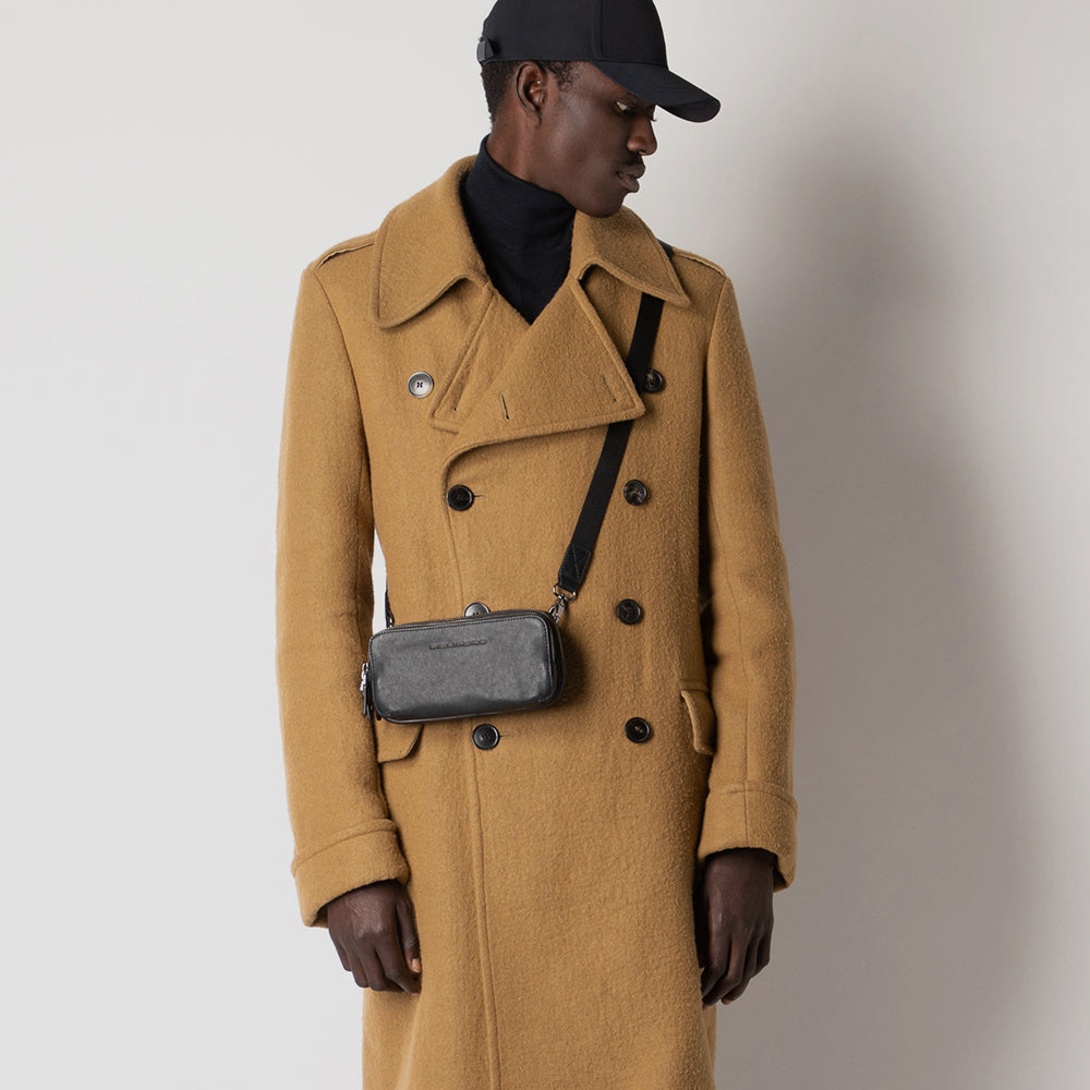 Men's clutch with three dividers