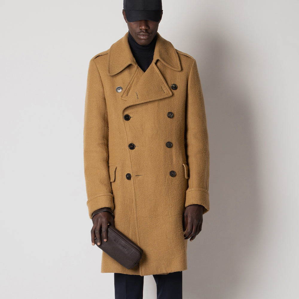 Pochette uomo a tre scomparti