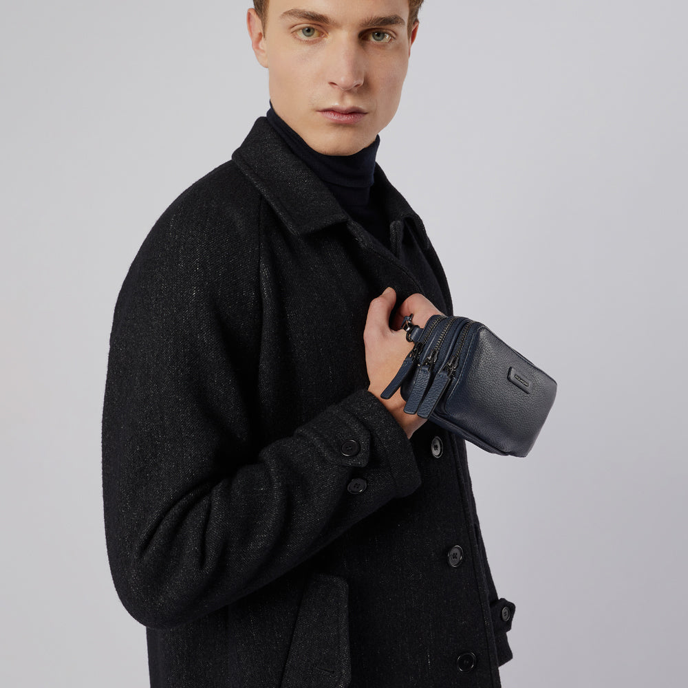 Men's clutch with three dividers - 2