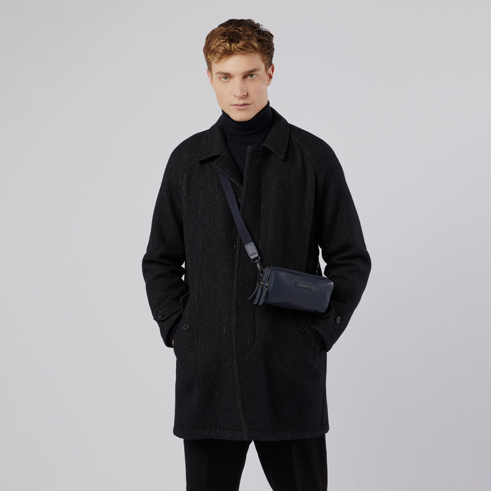 Men's clutch with three dividers