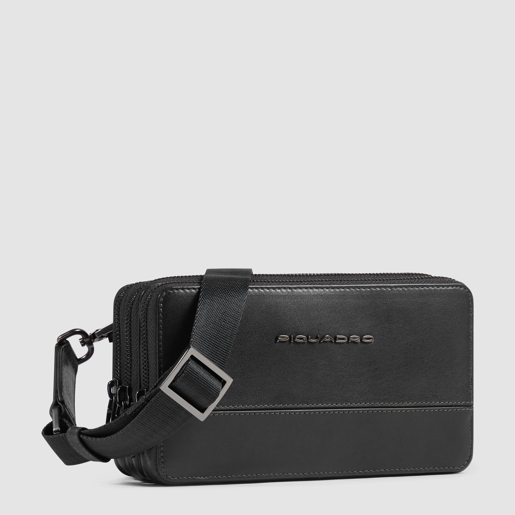 Men's clutch with three dividers - 2
