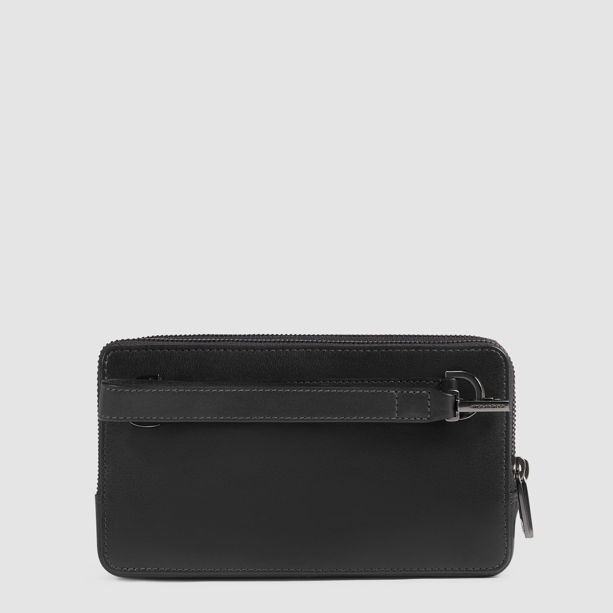 Men's clutch with three dividers