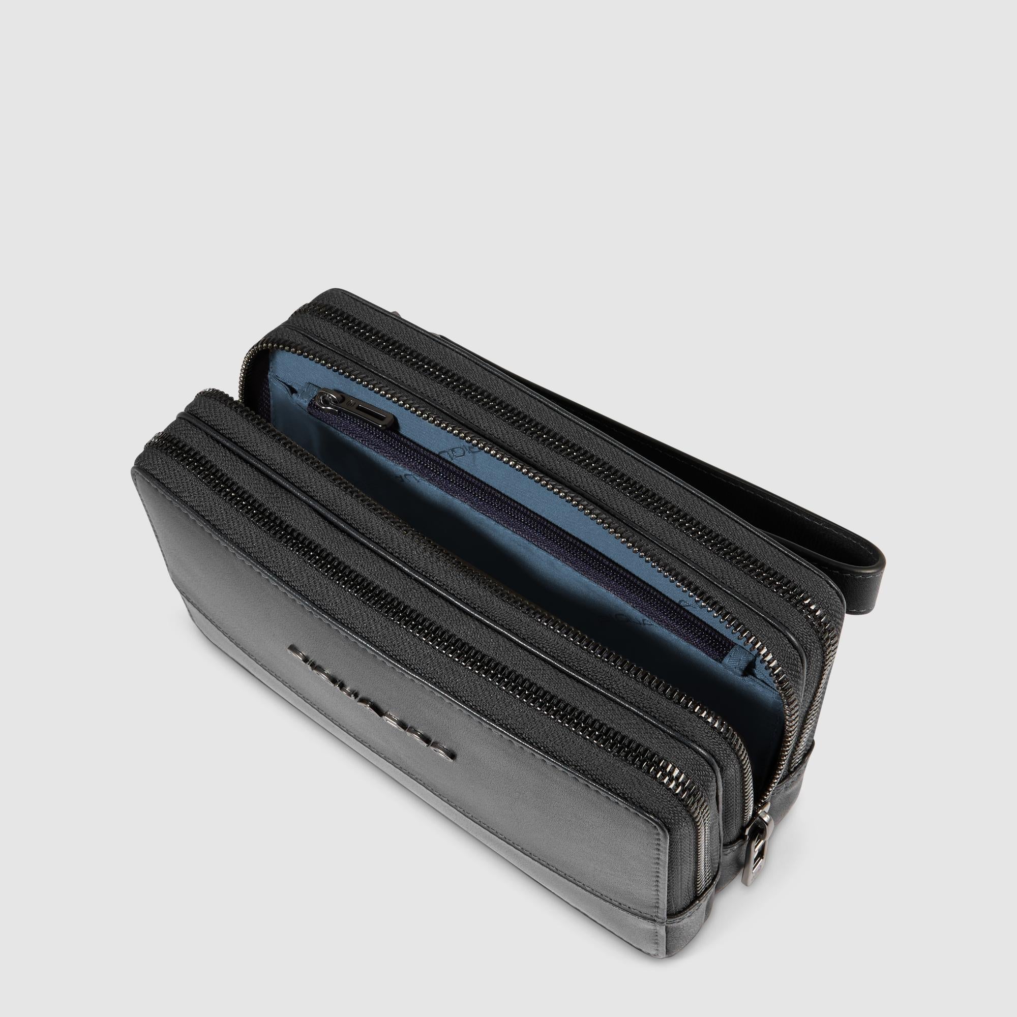 Men's clutch with three dividers