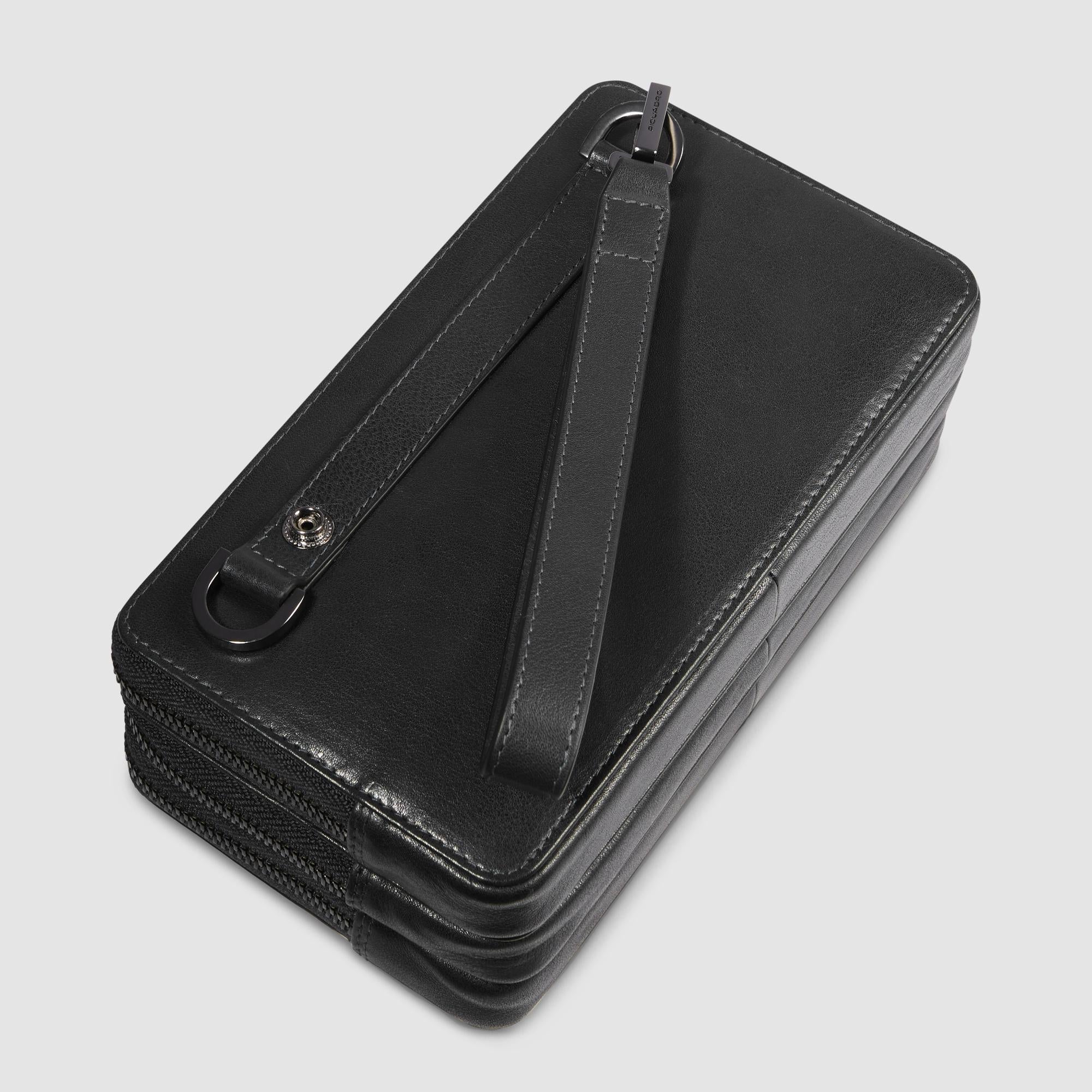 Men's clutch with three dividers