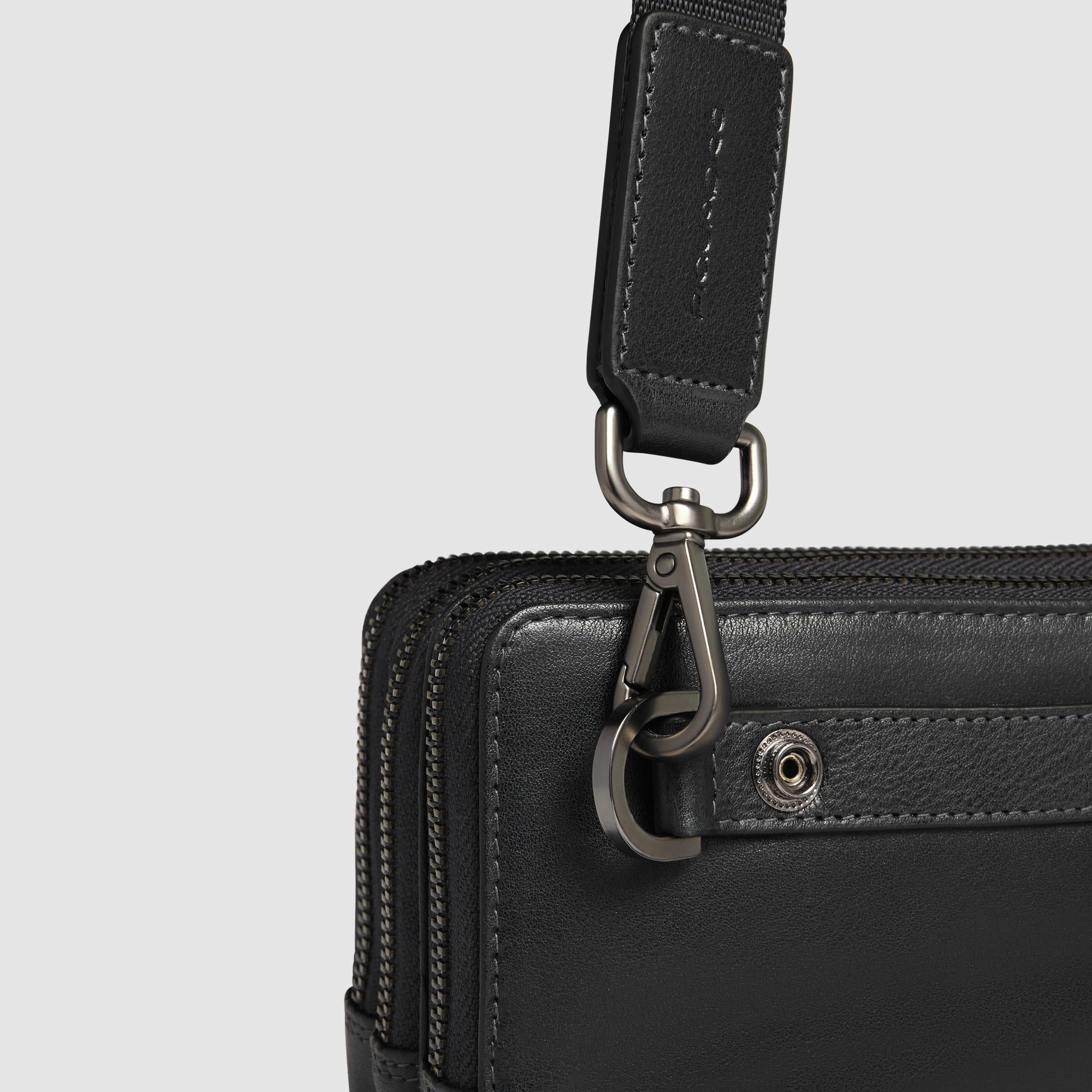 Men's clutch with three dividers - 6