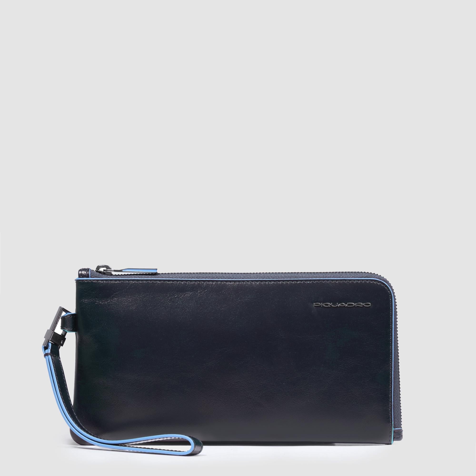 Leather wristlet - 1