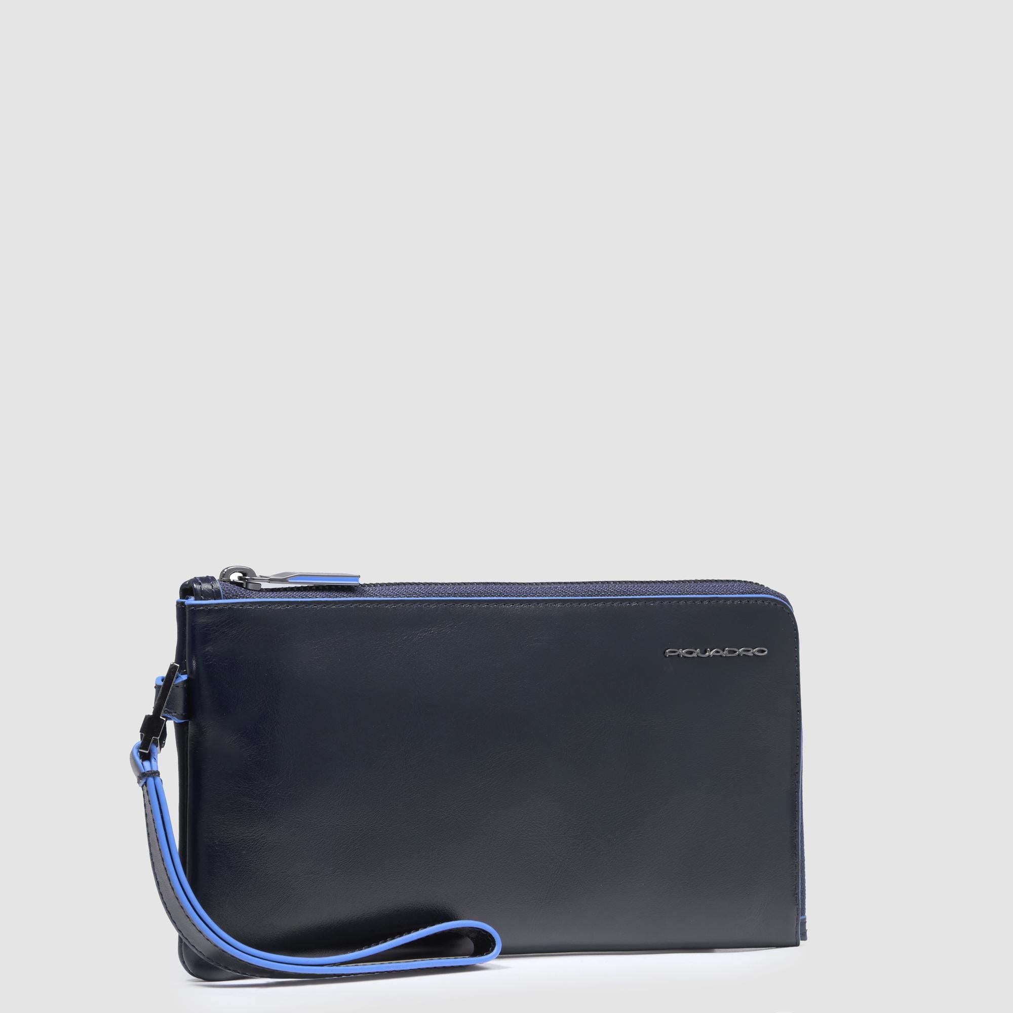 Leather wristlet
