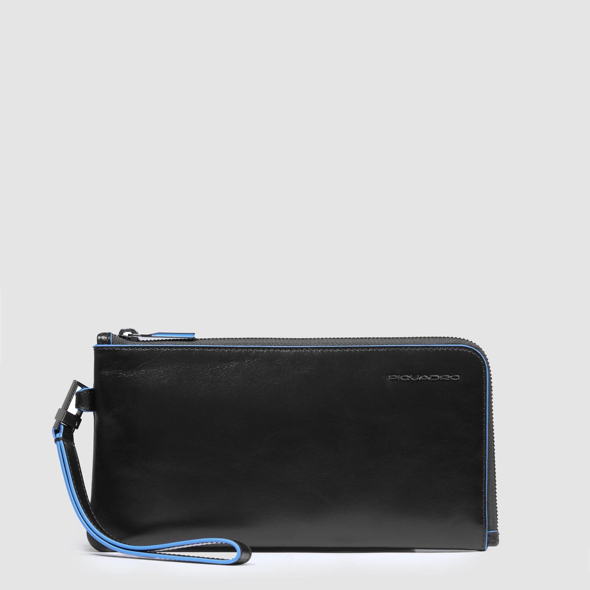 Leather wristlet - 1