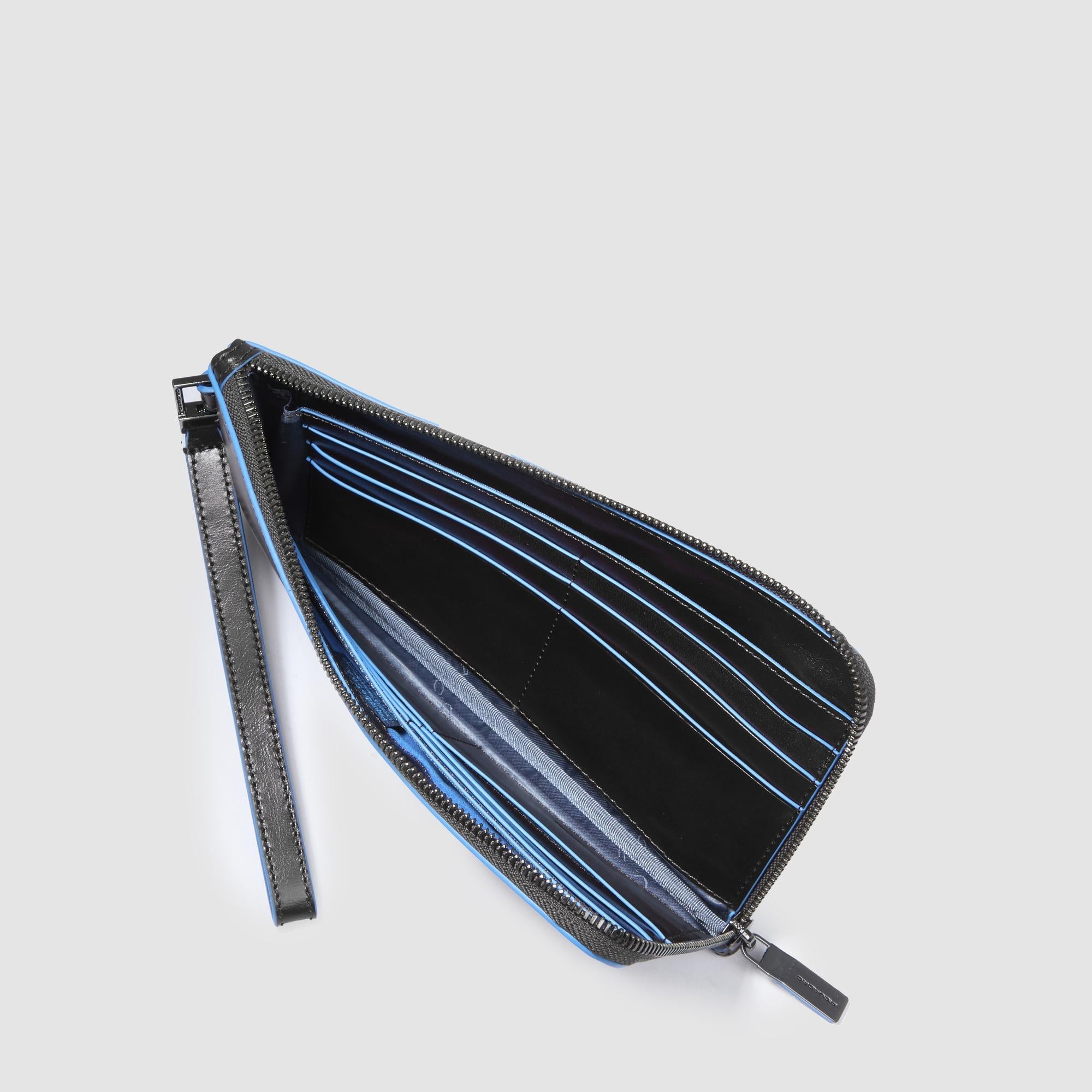 Leather wristlet - 4