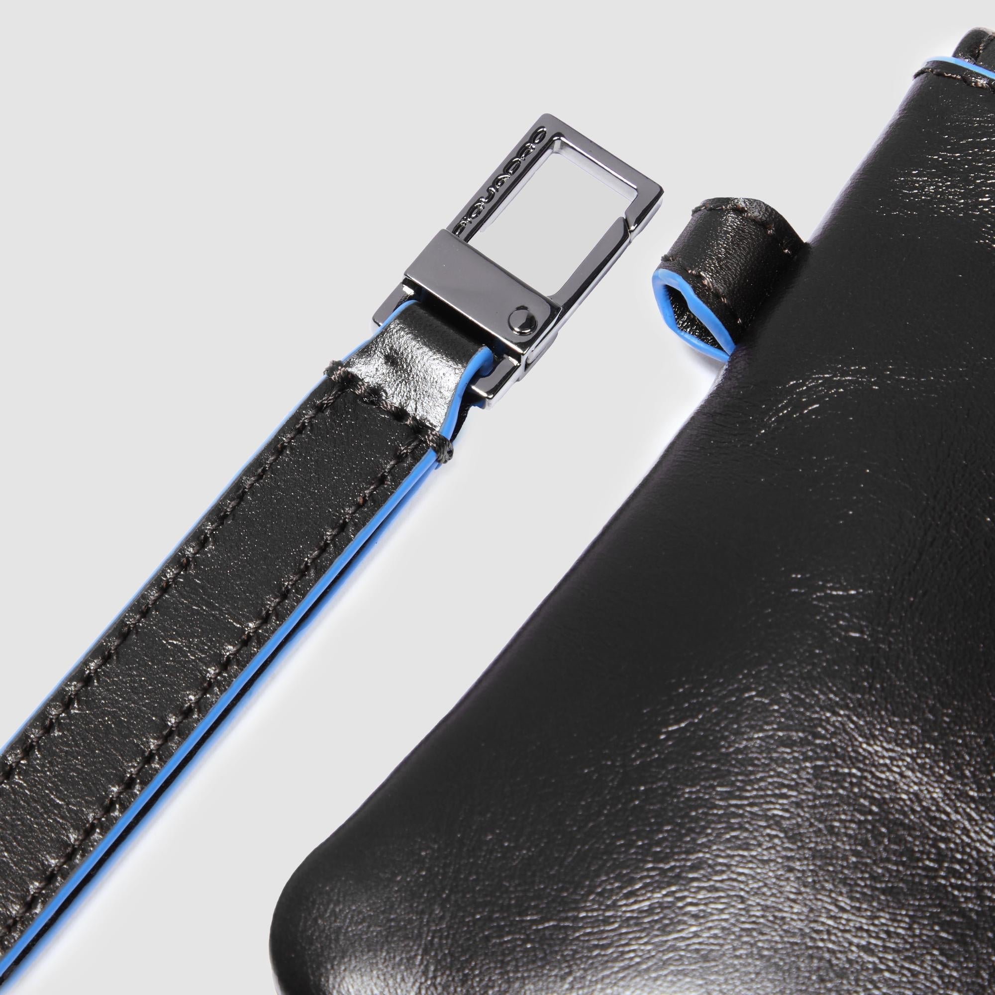 Leather wristlet - 5