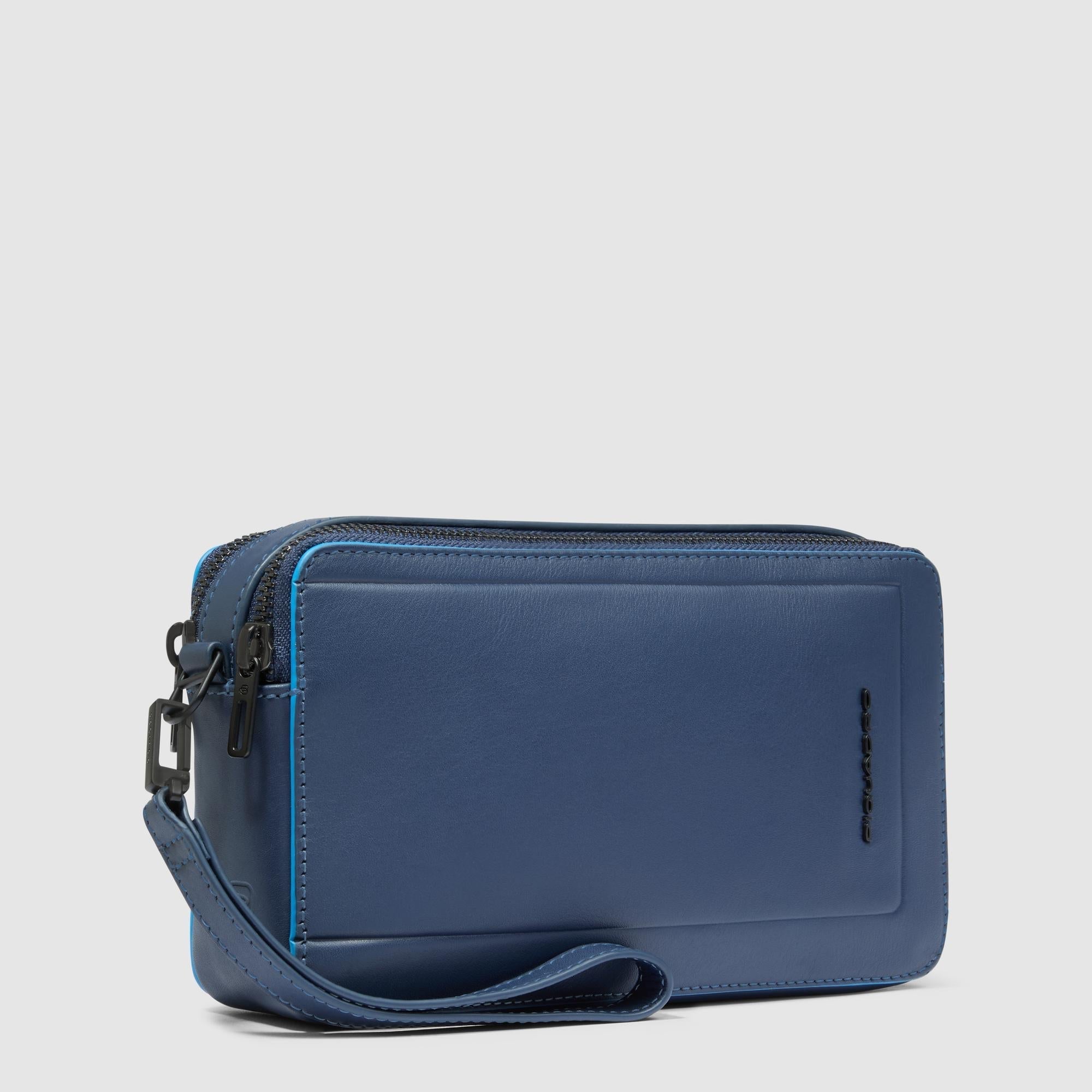 Men's clutch with two dividers - 2