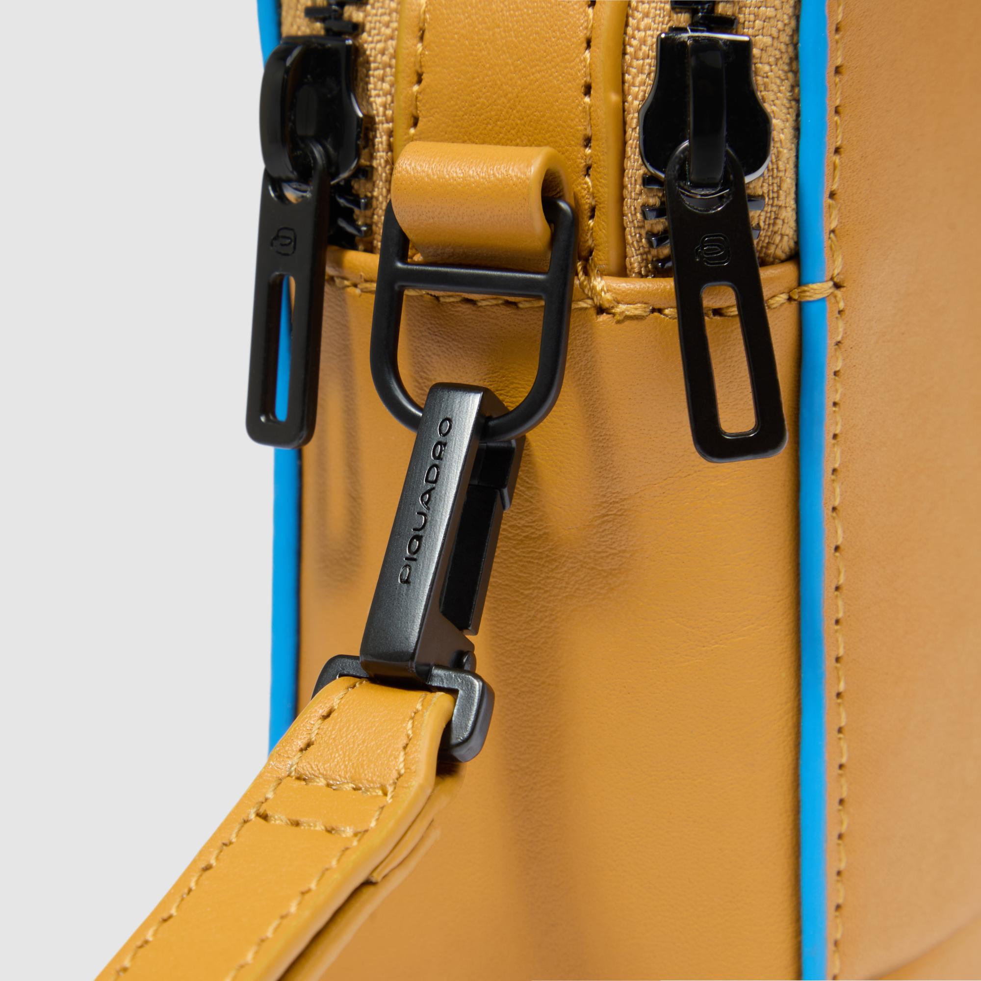 Handtasche für Herren mit zwei Fächern