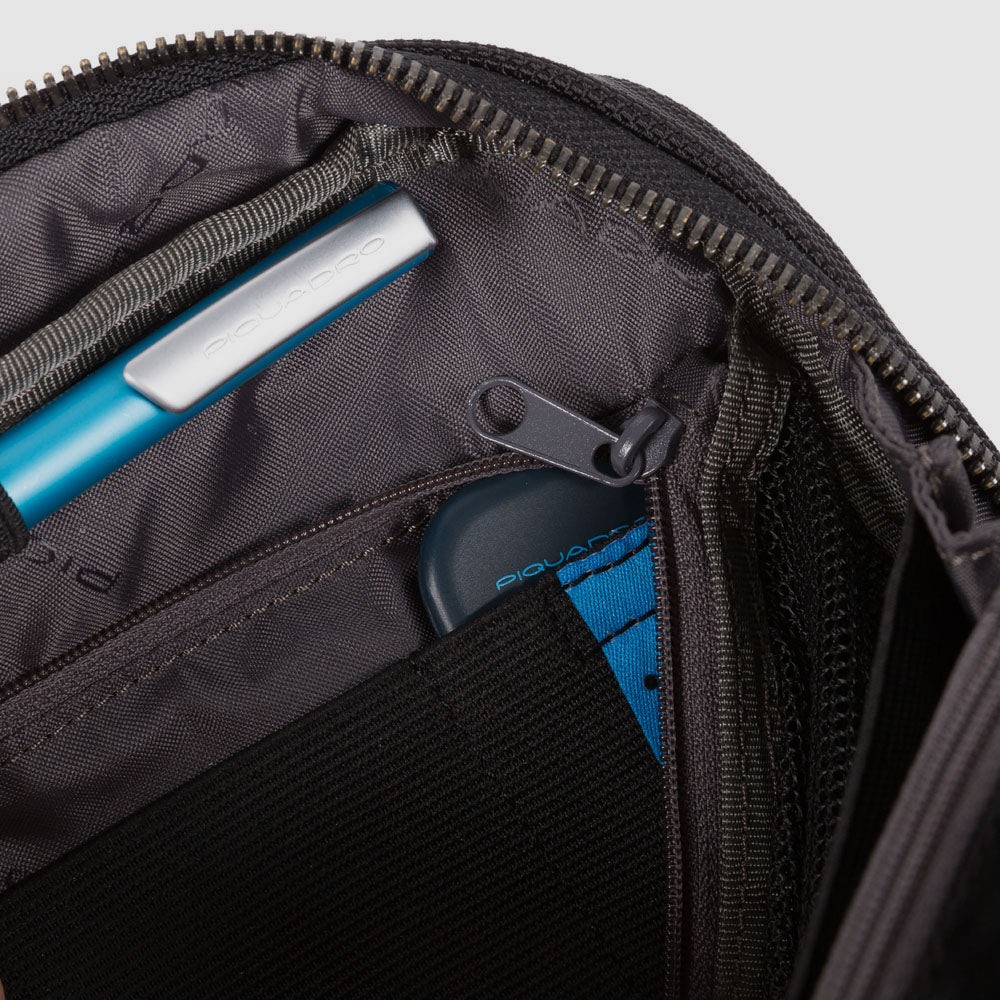 Electronic cord pouch in recycled textile - 3