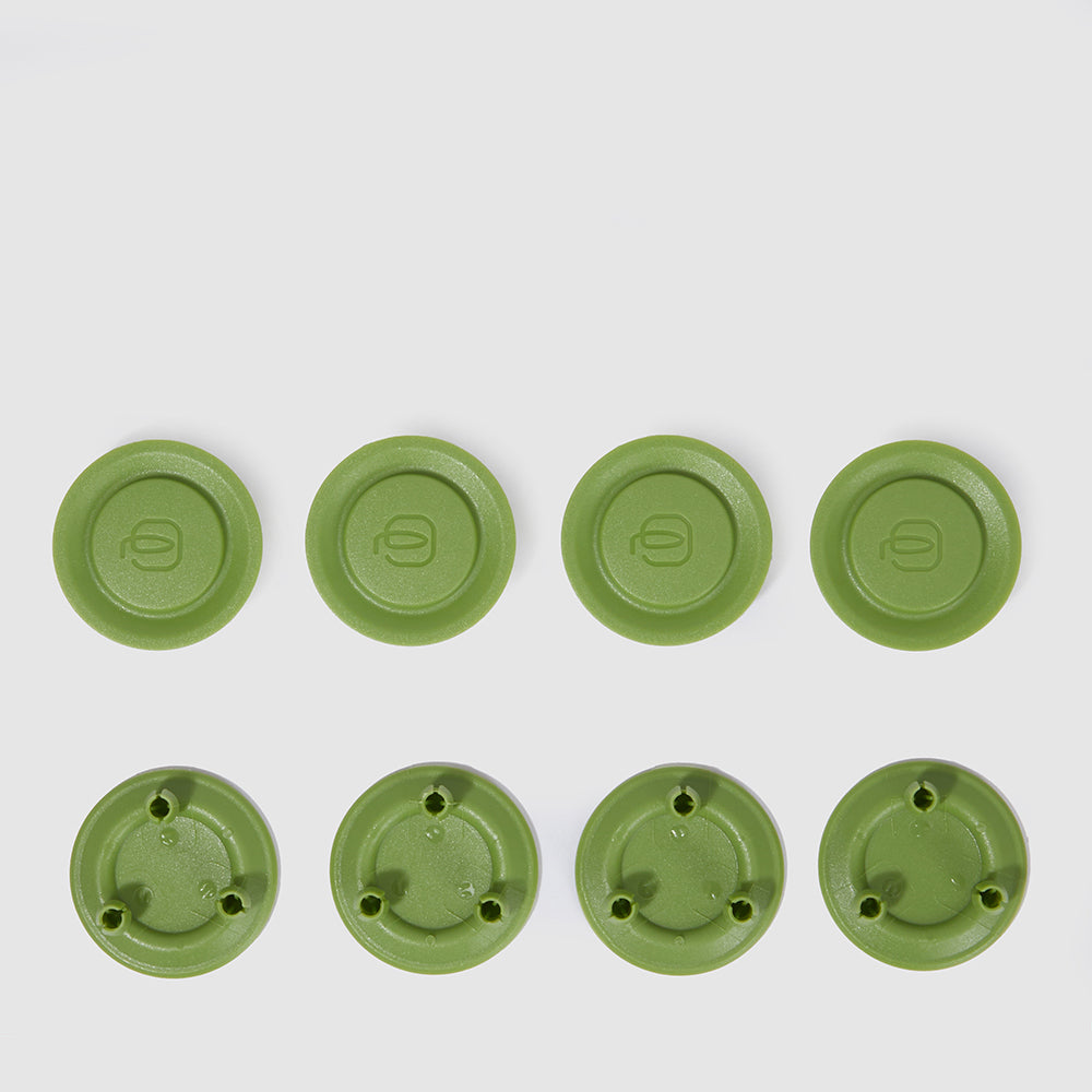 Set of 8 wheel caps in assorted colours - 1