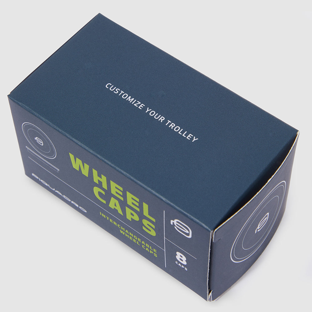 Set of 8 wheel caps in assorted colours - 3