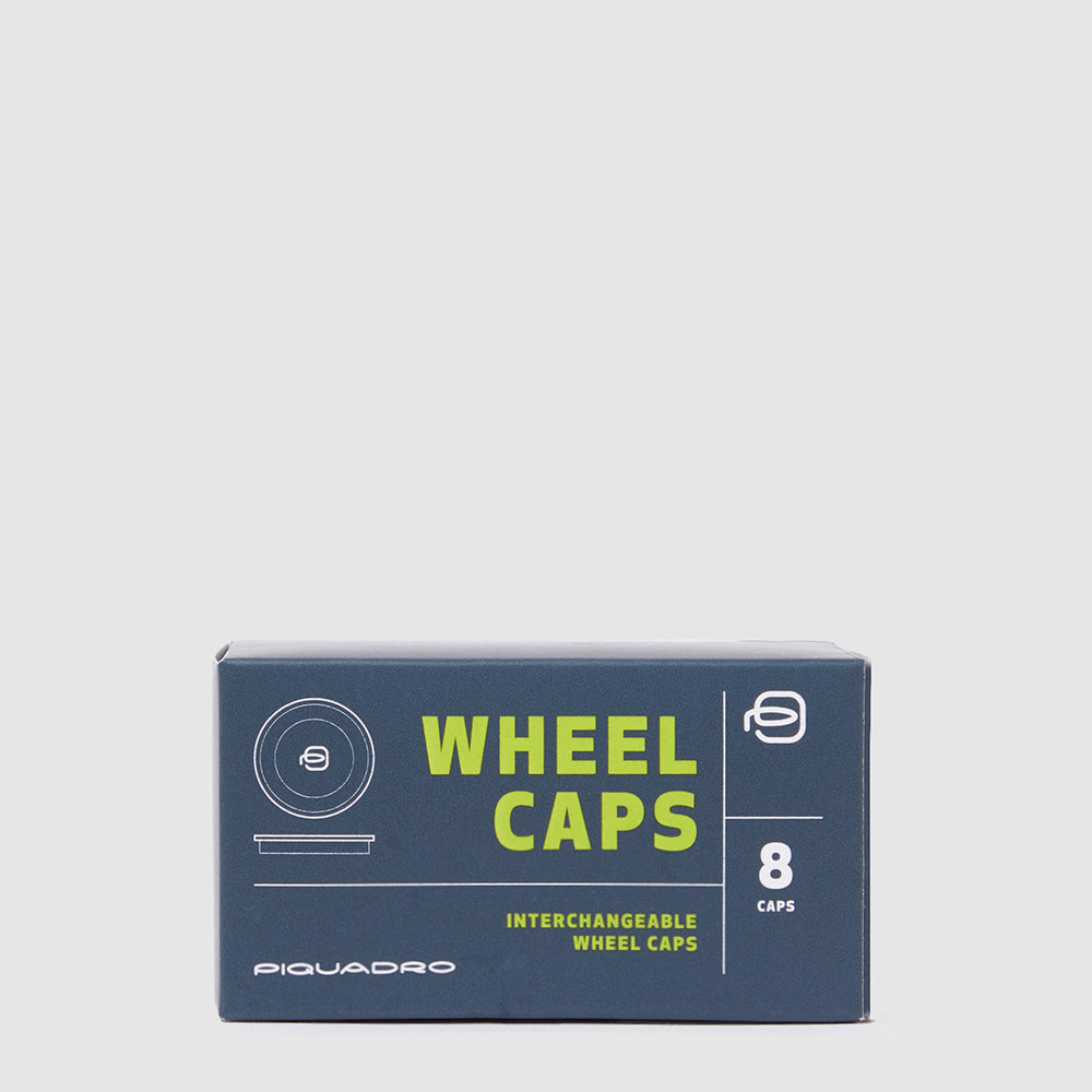 Set of 8 wheel caps in assorted colours - 3